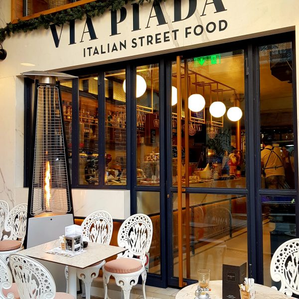 VIA PIADA ITALIAN STREET FOOD RESTAURANT ATHENS Domolux Design